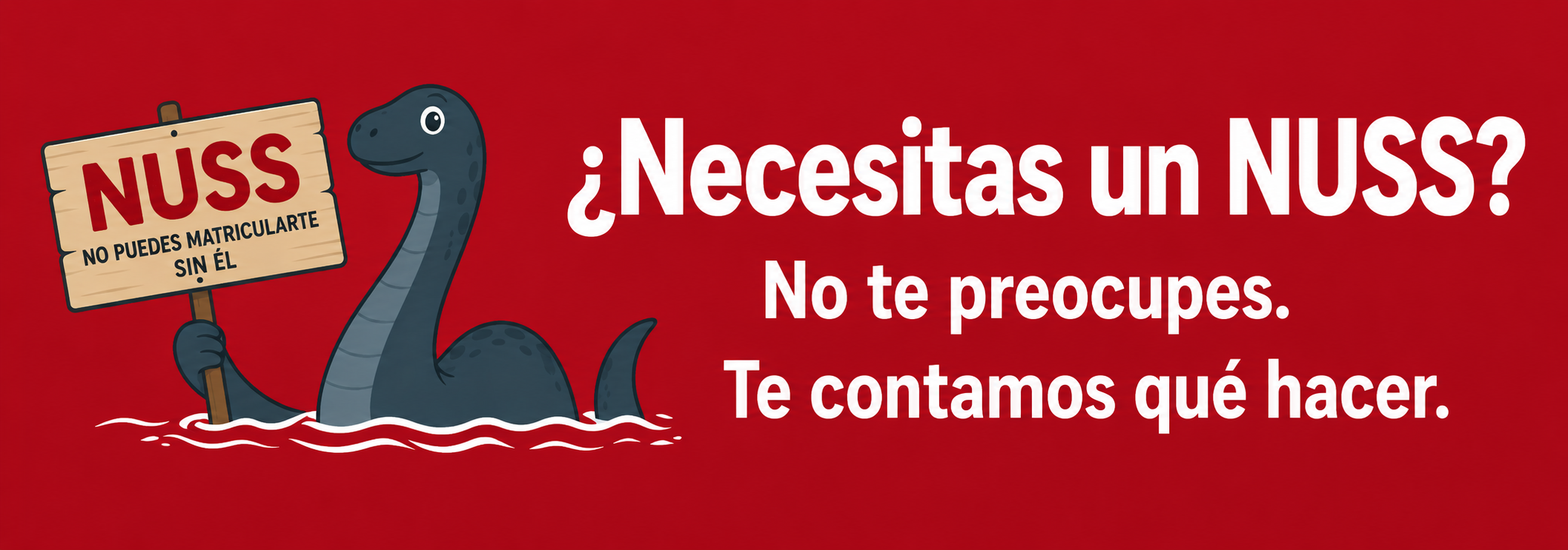 Importante: errores en matrícula sin Número de la Seguridad Social (NUSS)